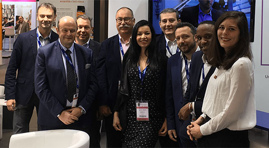 Equipe Norauto présente lors du salon franchise expo à Paris